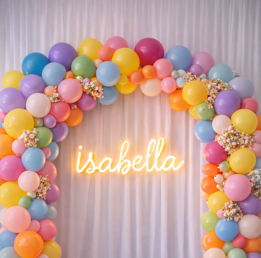 Arco de globos para fiesta